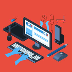 Job Simulator Vid Game 미니맵