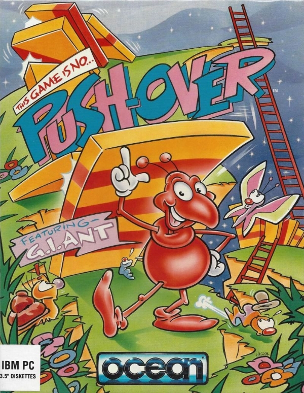 [게임고고학] Pushover, 아기개미 G.I. | Pushover | 미니맵