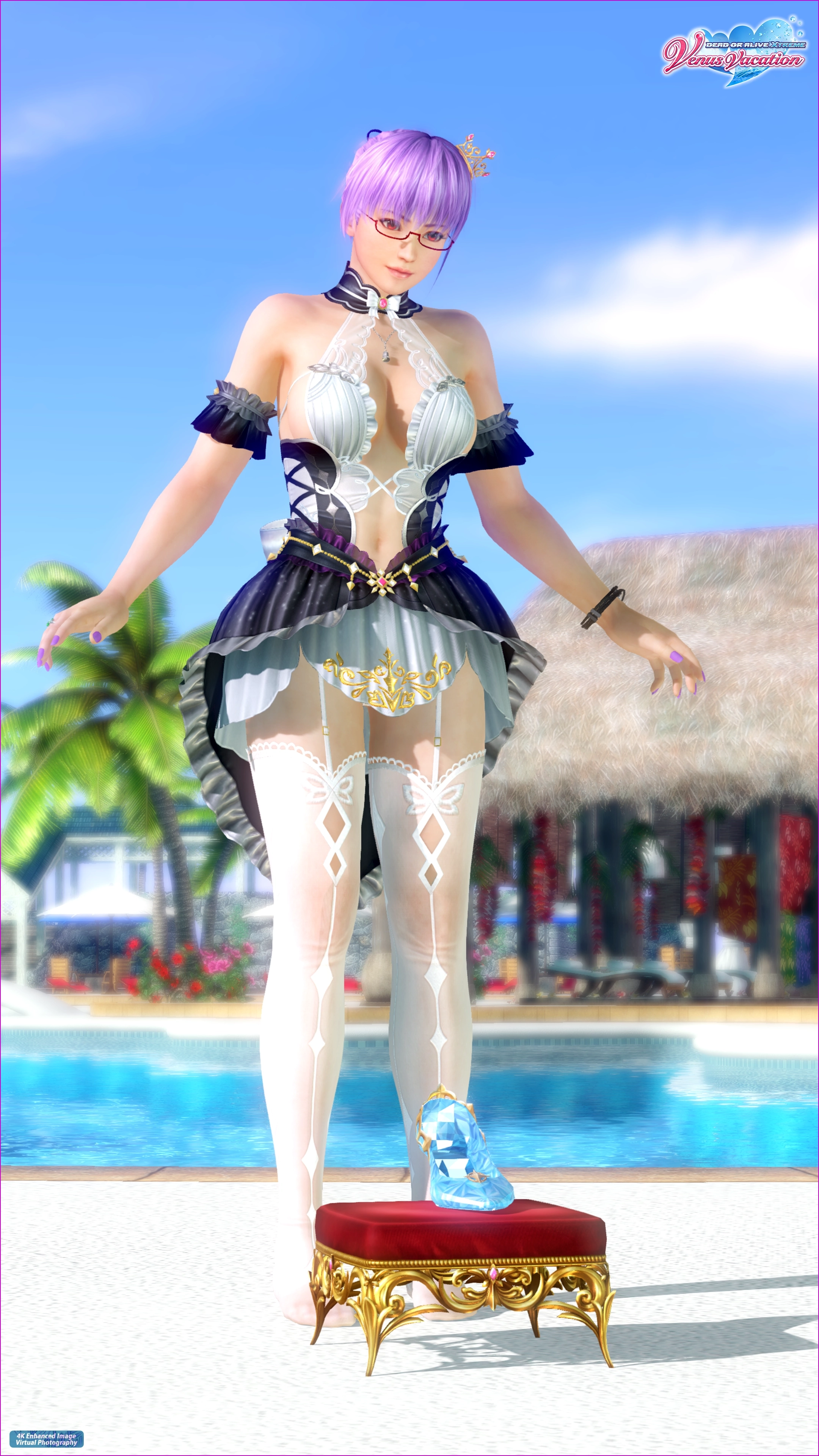 아야네의 상드리용 에스칼리에. | 데드 오어 얼라이브 익스트림 비너스 베케이션 | 미니맵