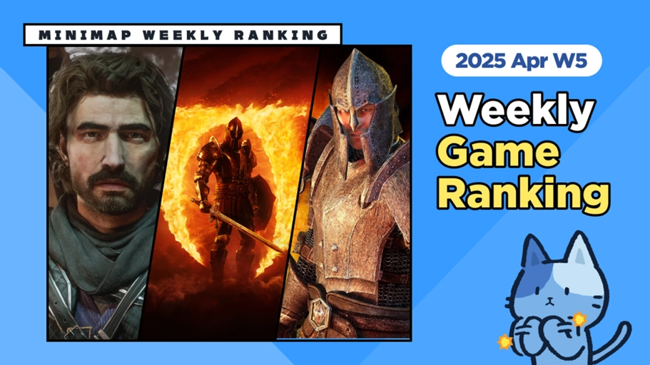 [Weekly Game Ranking 2025 April Week 5] Get ready to dive into some ...