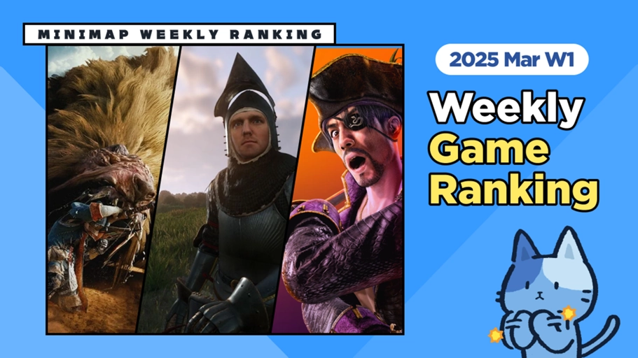 [Weekly game Ranking 2025 March Week 1] A game that has 1.4 million ...